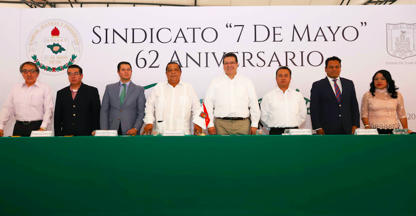 Anuncia MM 11% de aumento a sindicalizados